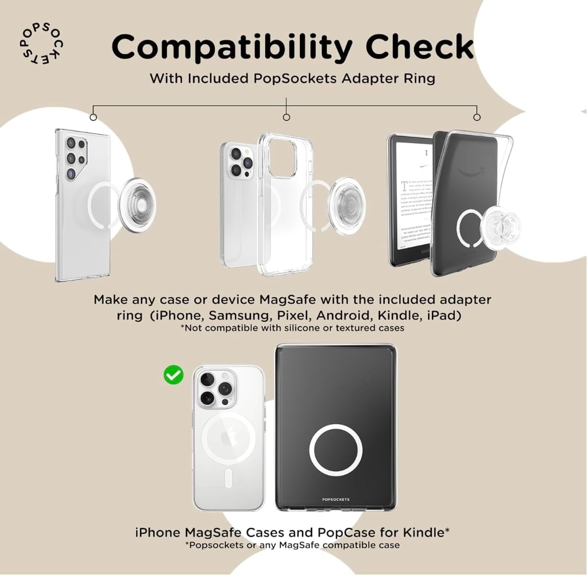 imagePopSockets Swappable PopTop for Phone Grips Compatible with Adhesive or MagSafe Bases Once Upon a TimeWitchling