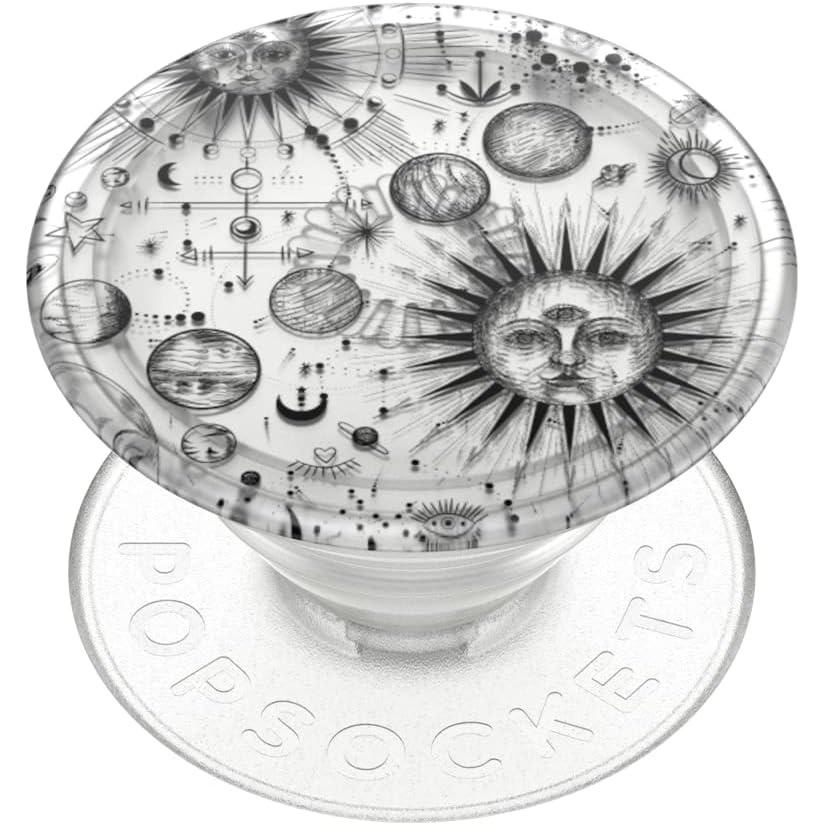 imagePopSockets Phone Grip for MagSafe Magnetic Holder Phone Stand Enamel  Thats a WeaveCosmic Sun