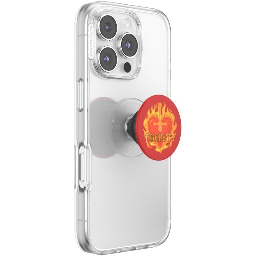 imagePopSockets Swappable PopTop for Phone Grips Compatible with Adhesive or MagSafe Bases Once Upon a TimeFireheart