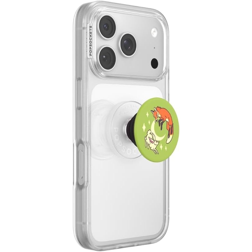 imagePopSockets Swappable PopTop for Phone Grips Compatible with Adhesive or MagSafe Bases  Once Upon a TimeThe Fox and the Hare