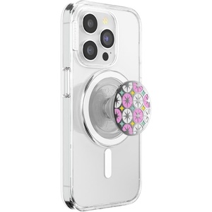 PopSockets Phone Grip for MagSafe, Magnetic Holder, Phone Stand, Enamel – That’s a Weave(Atomic Wallpaper)