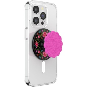 PopSockets Phone Grip for MagSafe, Magnetic Holder, Phone Stand, Enamel – That’s a Weave(Papel Picado)