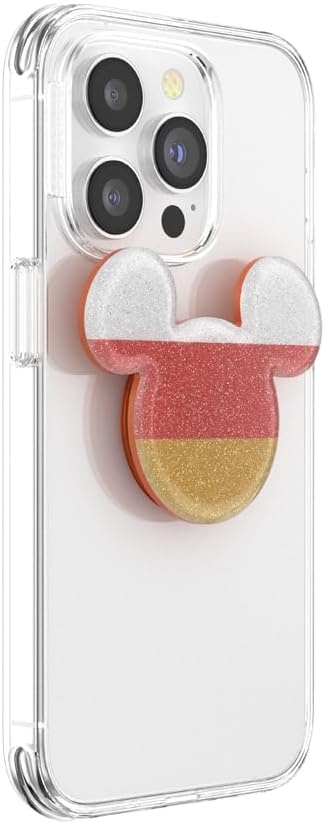 imagePopSockets Phone Grip for MagSafe Secure Magnetic Phone Grip amp Stand HandsFree Kickstand Wireless Charging Compatible Disney Heart Two CuteCandy Corn