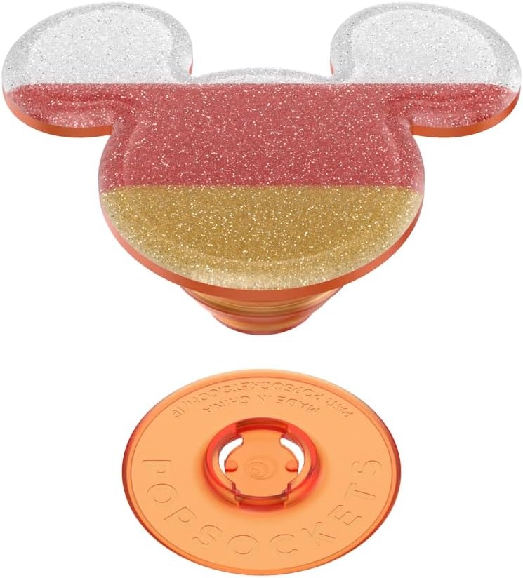 imagePopSockets Phone Grip for MagSafe Secure Magnetic Phone Grip amp Stand HandsFree Kickstand Wireless Charging Compatible Disney Heart Two CuteCandy Corn