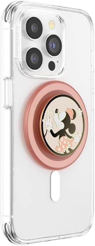 imagePopSockets Phone Grip for MagSafe Secure Magnetic Phone Grip amp Stand HandsFree Kickstand Wireless Charging Compatible Disney Heart Two CuteDaisy Sniff