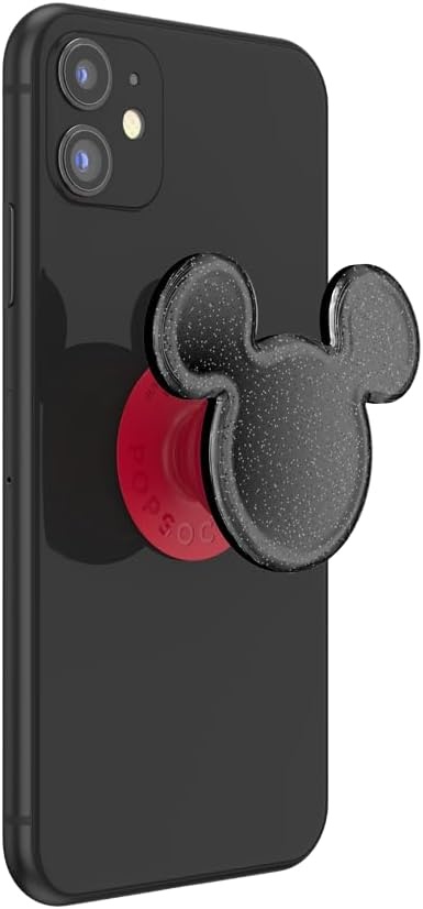 imagePopSockets Phone Grip for MagSafe Secure Magnetic Phone Grip amp Stand HandsFree Kickstand Wireless Charging Compatible Disney Heart Two CuteMouse XL