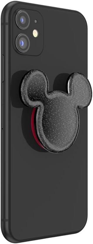 imagePopSockets Phone Grip for MagSafe Secure Magnetic Phone Grip amp Stand HandsFree Kickstand Wireless Charging Compatible Disney Heart Two CuteMouse XL