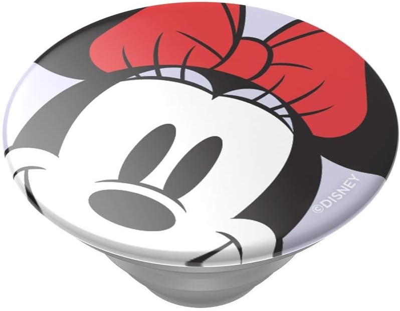 imagePopSockets Phone Grip for MagSafe Secure Magnetic Phone Grip amp Stand HandsFree Kickstand Wireless Charging Compatible Disney Heart Two CutePeekaboo Minnie
