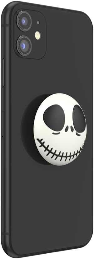imagePopSockets Phone Grip for MagSafe Secure Magnetic Phone Grip amp Stand HandsFree Kickstand Wireless Charging Compatible Disney Heart Two CutePopOut Jack