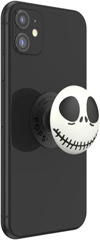 imagePopSockets Phone Grip for MagSafe Secure Magnetic Phone Grip amp Stand HandsFree Kickstand Wireless Charging Compatible Disney Heart Two CutePopOut Jack