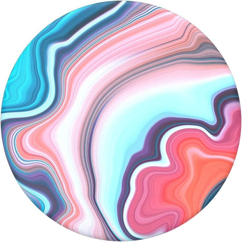 image:imagePopSockets Phone Grip with Expanding Kickstand Adhesive Grip Banded AgateBanded