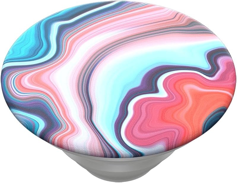 image:imagePopSockets Phone Grip with Expanding Kickstand Adhesive Grip Banded AgateBanded