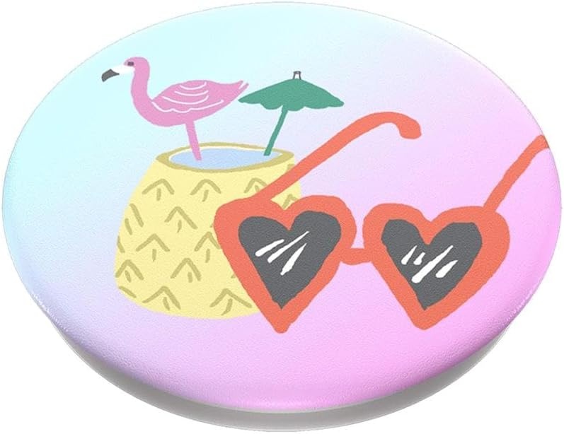 image:imagePopSockets Phone Grip with Expanding Kickstand Adhesive Grip Banded AgateFloral