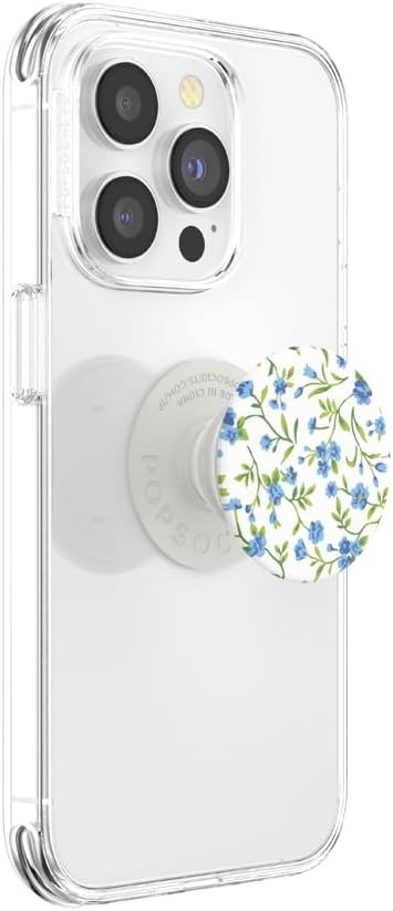 image:imagePopSockets Phone Grip with Expanding Kickstand Adhesive Grip Wallflower PaperBlue Ditsy