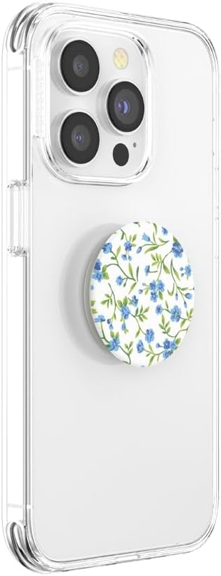 image:imagePopSockets Phone Grip with Expanding Kickstand Adhesive Grip Wallflower PaperBlue Ditsy