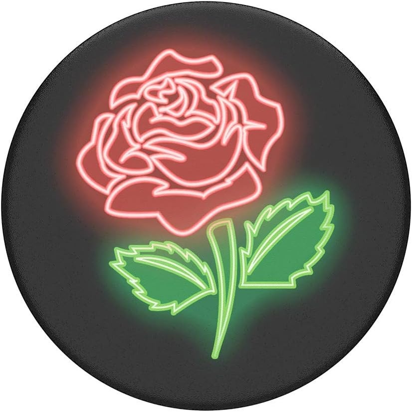 image:imagePopSockets Phone Grip with Expanding Kickstand Adhesive Grip Wallflower PaperNeon Rose