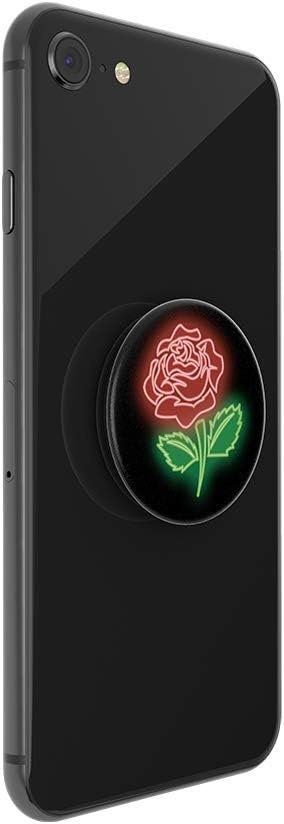 image:imagePopSockets Phone Grip with Expanding Kickstand Adhesive Grip Wallflower PaperNeon Rose