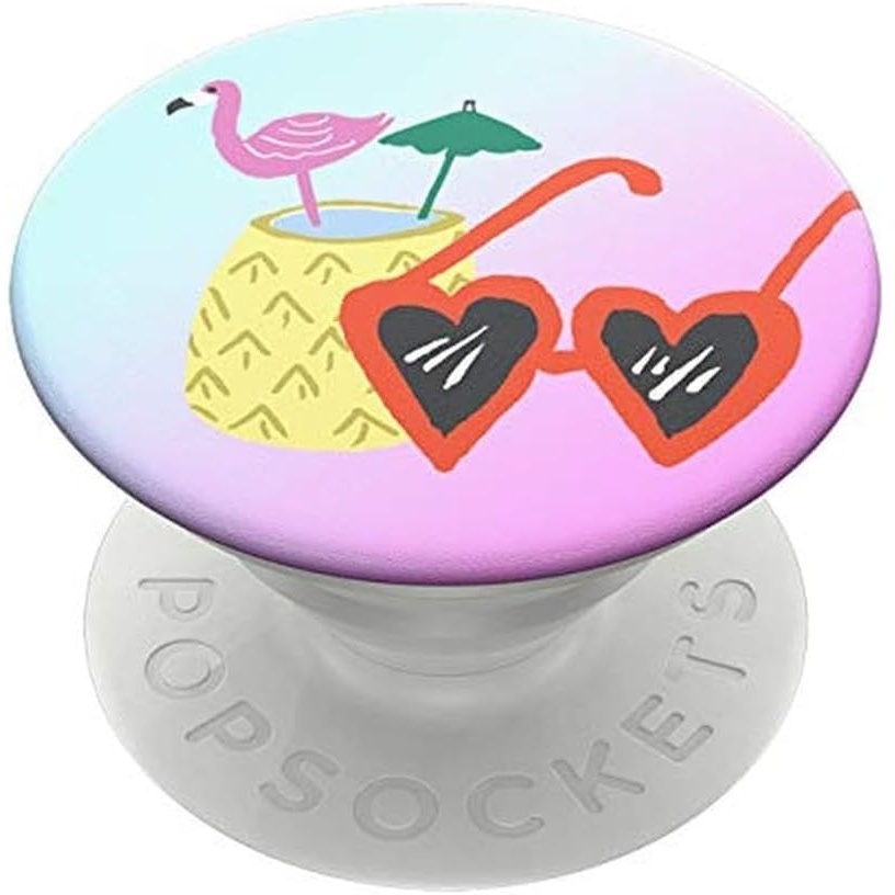image:imagePopSockets Phone Grip with Expanding Kickstand Adhesive Grip Banded AgateFloral