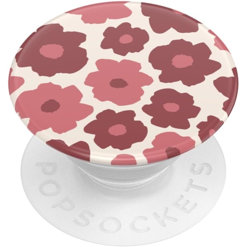 image:imagePopSockets Phone Grip with Expanding Kickstand Adhesive Grip Wallflower PaperMauve Floral