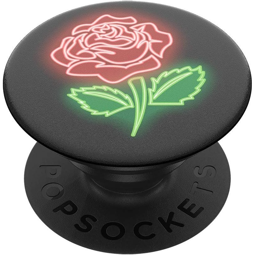 image:imagePopSockets Phone Grip with Expanding Kickstand Adhesive Grip Wallflower PaperNeon Rose