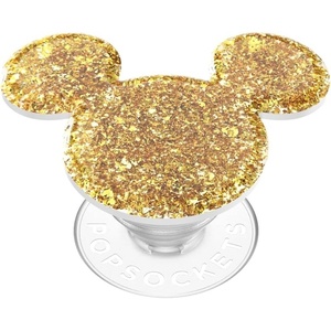 PopSockets Phone Grip for MagSafe, Secure Magnetic Phone Grip & Stand, Hands-Free Kickstand, Wireless Charging Compatible, Disney – Heart Two Cute(Earridescent Gold)