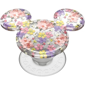 PopSockets Phone Grip for MagSafe, Secure Magnetic Phone Grip & Stand, Hands-Free Kickstand, Wireless Charging Compatible, Disney – Heart Two Cute(Flowers)
