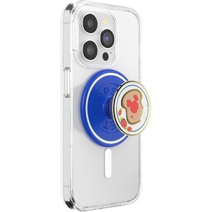 PopSockets Phone Grip for MagSafe, Secure Magnetic Phone Grip & Stand, Hands-Free Kickstand, Wireless Charging Compatible, Disney – Heart Two Cute(Mickey Toast)