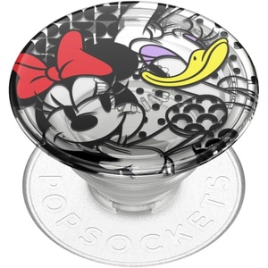 PopSockets Phone Grip for MagSafe, Secure Magnetic Phone Grip & Stand, Hands-Free Kickstand, Wireless Charging Compatible, Disney – Heart Two Cute(Minnie & Daisy)