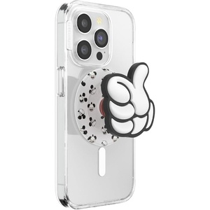 PopSockets Phone Grip for MagSafe, Secure Magnetic Phone Grip & Stand, Hands-Free Kickstand, Wireless Charging Compatible, Disney – Heart Two Cute(Thumbs Up)