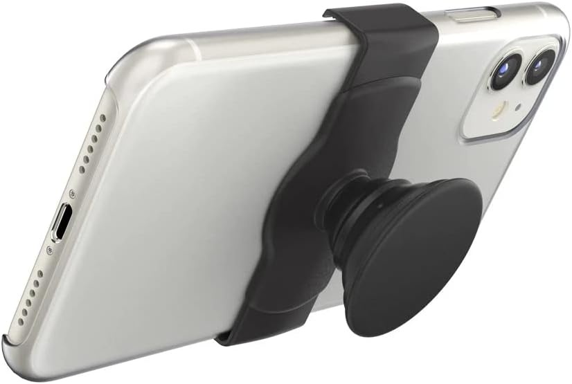 image:imagePopSockets Phone Grip Slide for Phones and Cases Sliding Phone Grip with Expanding Kickstand BlackBlack