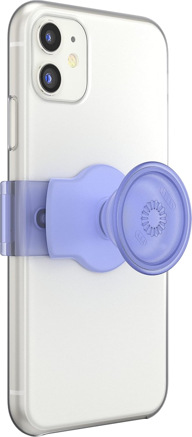 image:imagePopSockets Phone Grip Slide for Phones and Cases Sliding Phone Grip with Expanding Kickstand BlackDeep Periwinkle