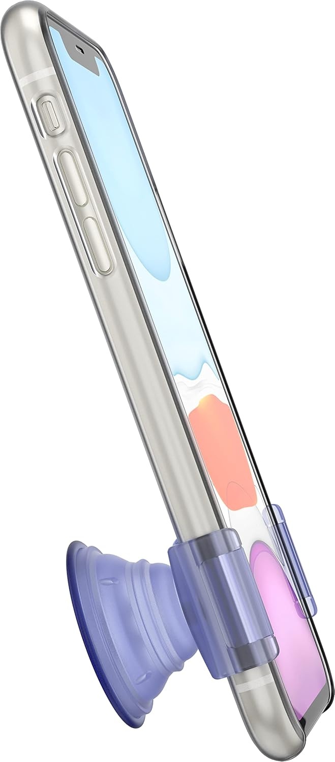 image:imagePopSockets Phone Grip Slide for Phones and Cases Sliding Phone Grip with Expanding Kickstand BlackDeep Periwinkle