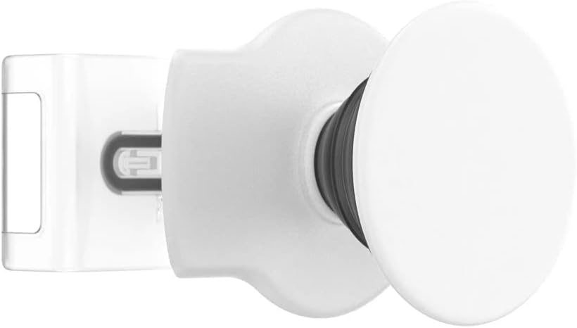 image:imagePopSockets Phone Grip Slide for Phones and Cases Sliding Phone Grip with Expanding Kickstand BlackWhite
