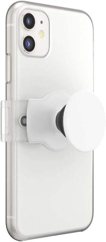 image:imagePopSockets Phone Grip Slide for Phones and Cases Sliding Phone Grip with Expanding Kickstand BlackWhite