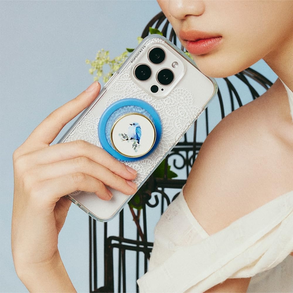 image:imagePopSockets iPhone 16 Pro Case Compatible with MagSafe Phone Case for iPhone 16 Pro Wireless Charging Compatible Case Only Black LaceDoily Life