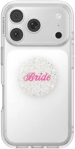 image:imagePopSockets Adhesive Phone Grip Holder Phone Stand Cute Bridal Bling