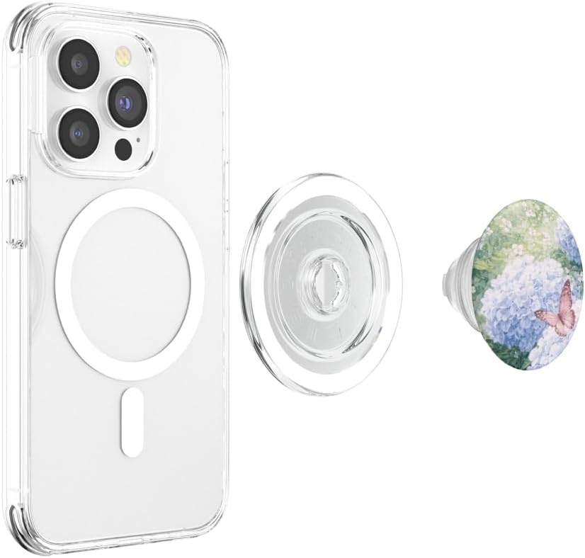 image:imagePopSockets Butterfly Phone Grip Soft Meadow PopSockets PopGrip for MagSafeMagnetic PopGrip