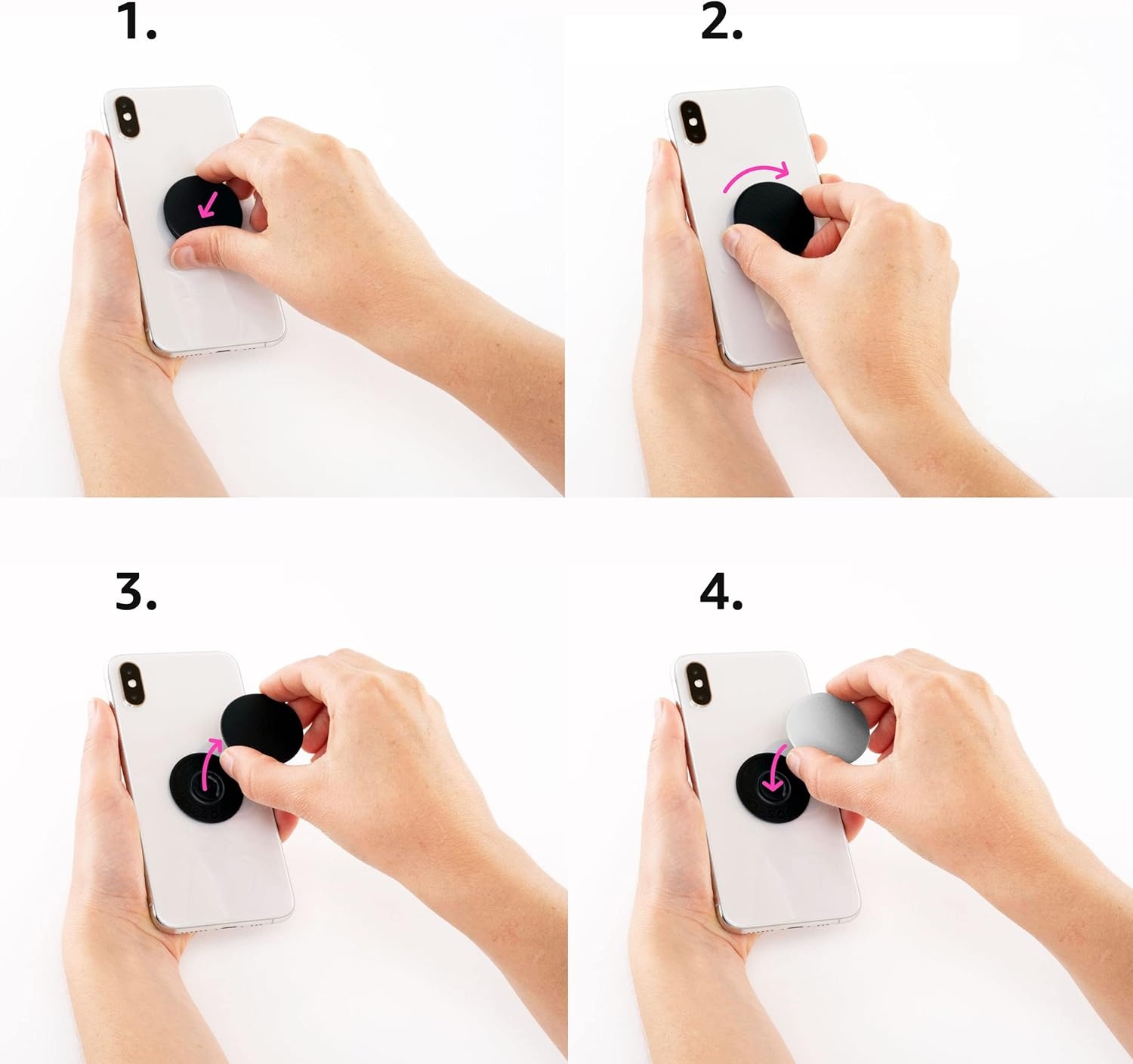 image:imagePopSockets Cat Phone Grip Donut Kitty PopSockets PopGrip for MagSafeAdhesive PopGrip