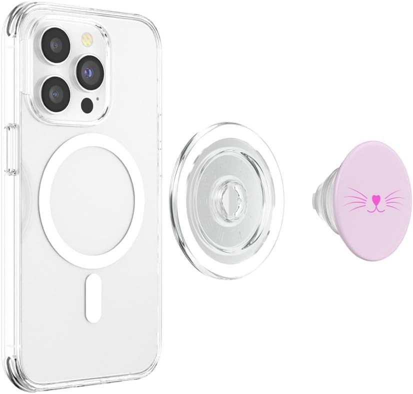 image:imagePopSockets Cat Phone Grip Kitty Nose PopSockets PopGrip for MagSafeMagnetic PopGrip