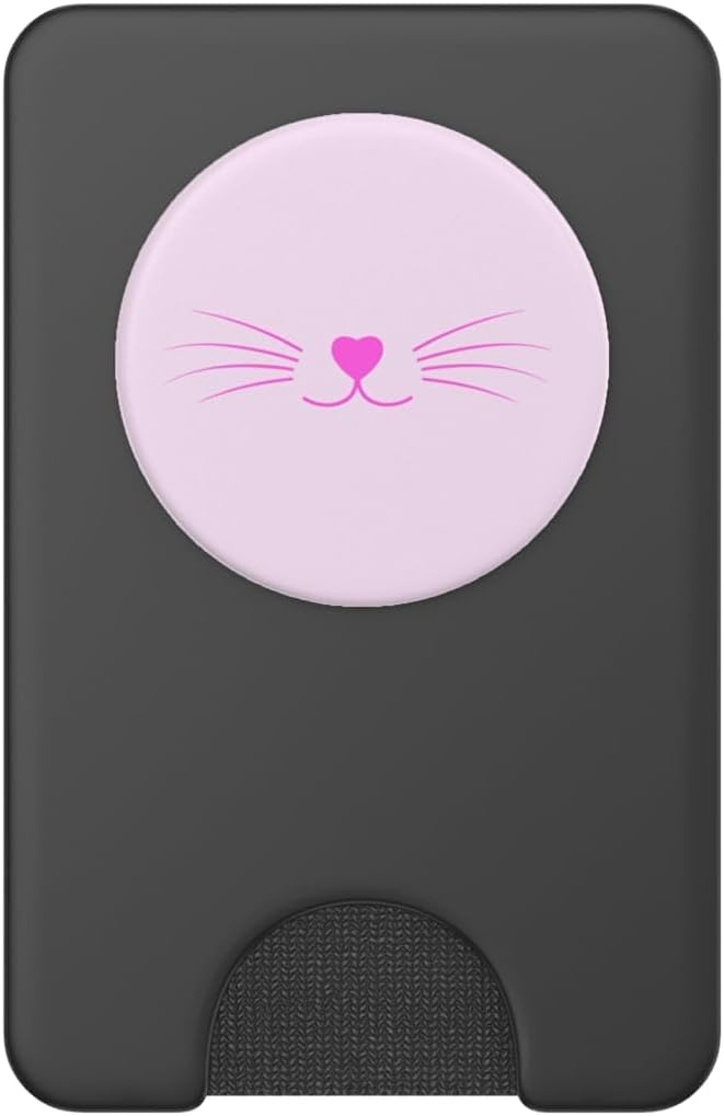 image:imagePopSockets Cat Phone Grip Kitty Nose PopSockets PopGrip for MagSafeMagnetic PopWallet