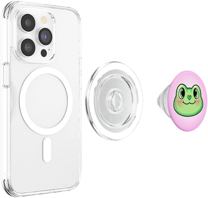 image:imagePopSockets Frog Phone Grip Hopper PopSockets PopGrip for MagSafeMagnetic PopGrip