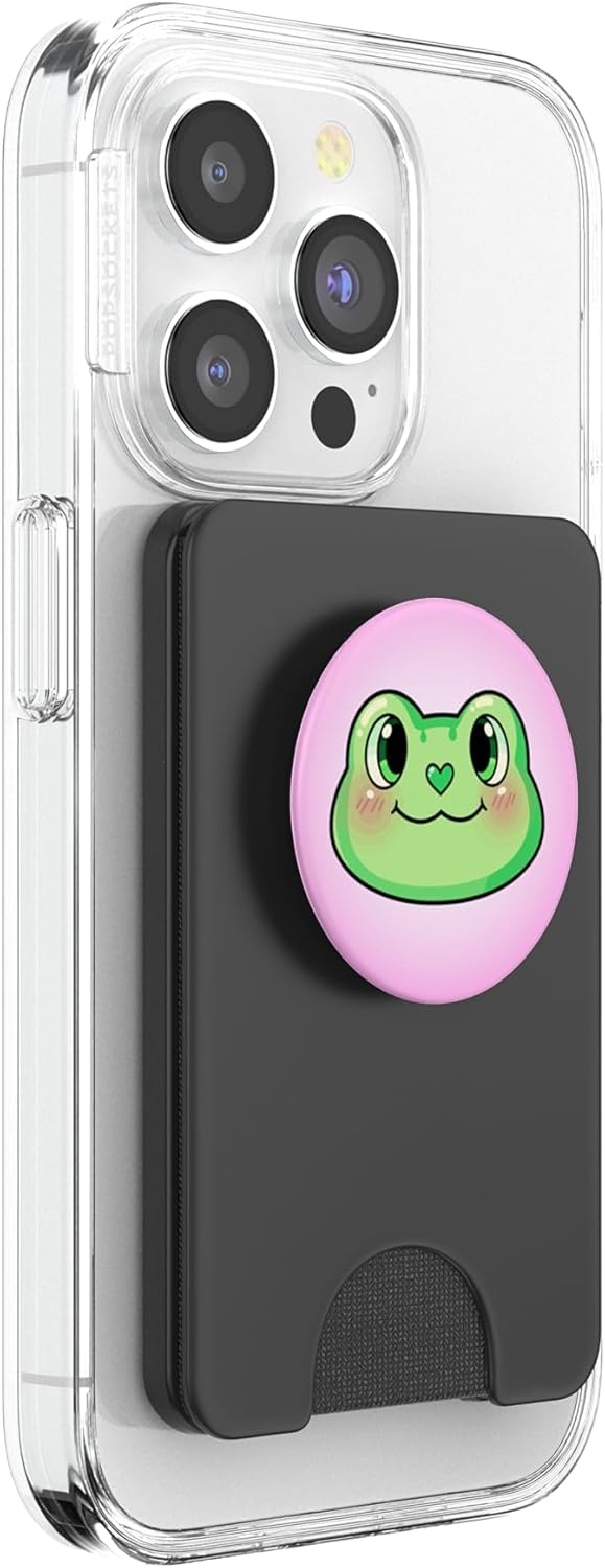image:imagePopSockets Frog Phone Grip Hopper PopSockets PopGrip for MagSafeMagnetic PopWallet