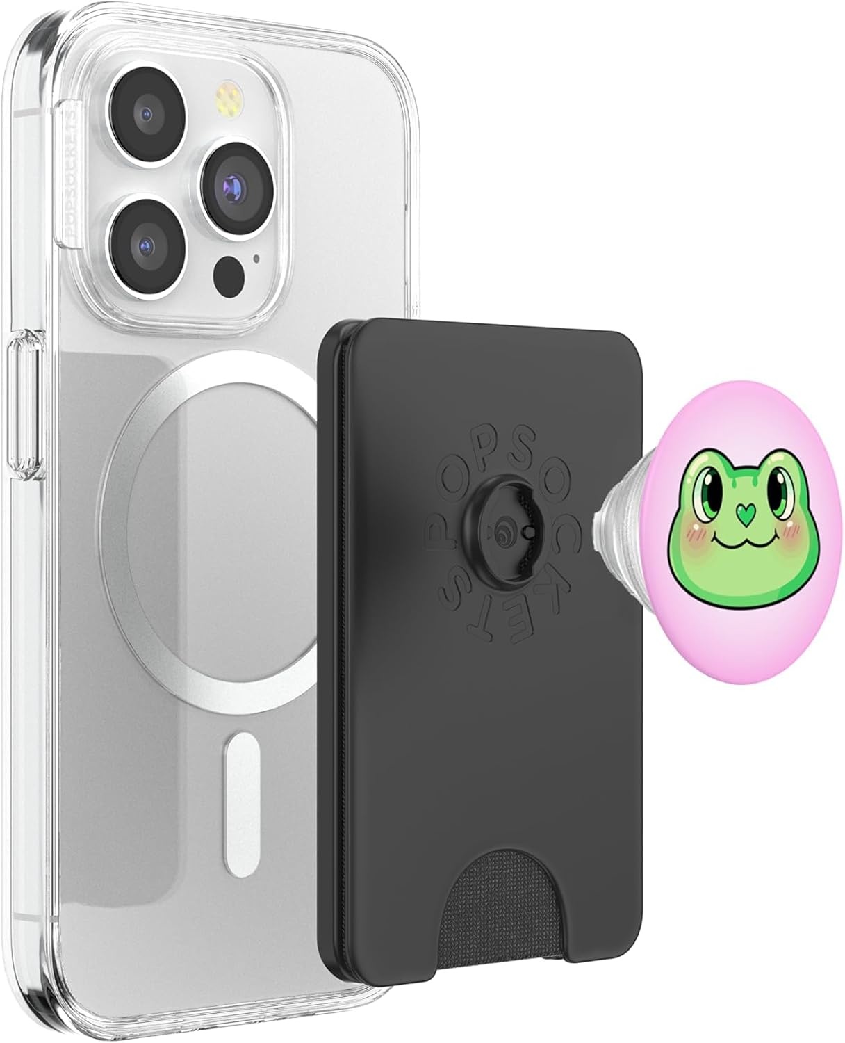 image:imagePopSockets Frog Phone Grip Hopper PopSockets PopGrip for MagSafeMagnetic PopWallet