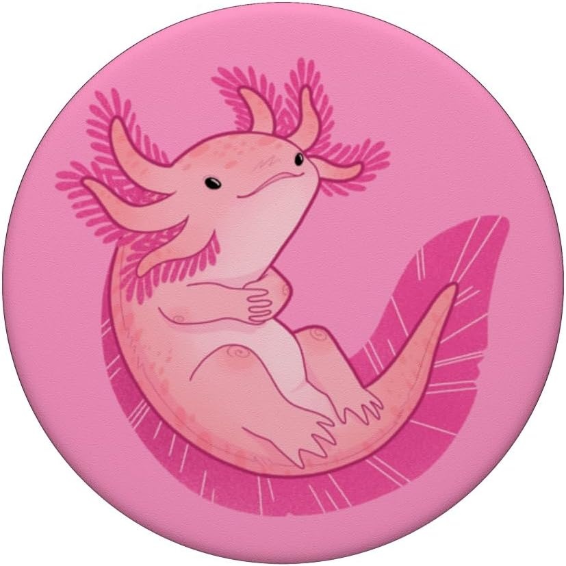 image:imagePopSockets Phone Grip Axolotl PopSockets PopGrip for MagSafeAdhesive PopGrip