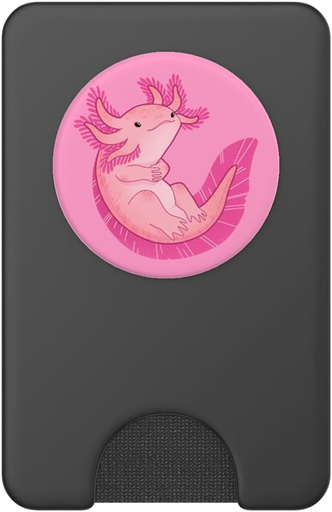 image:imagePopSockets Phone Grip Axolotl PopSockets PopGrip for MagSafeMagnetic PopWallet