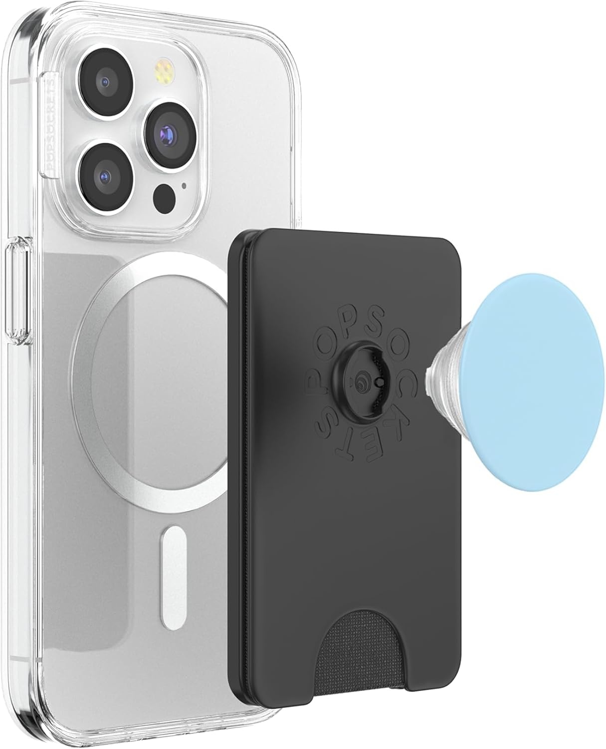 image:imagePopSockets Phone Grip Blue Sigh PopSockets Adhesive PopGripMagnetic PopWallet