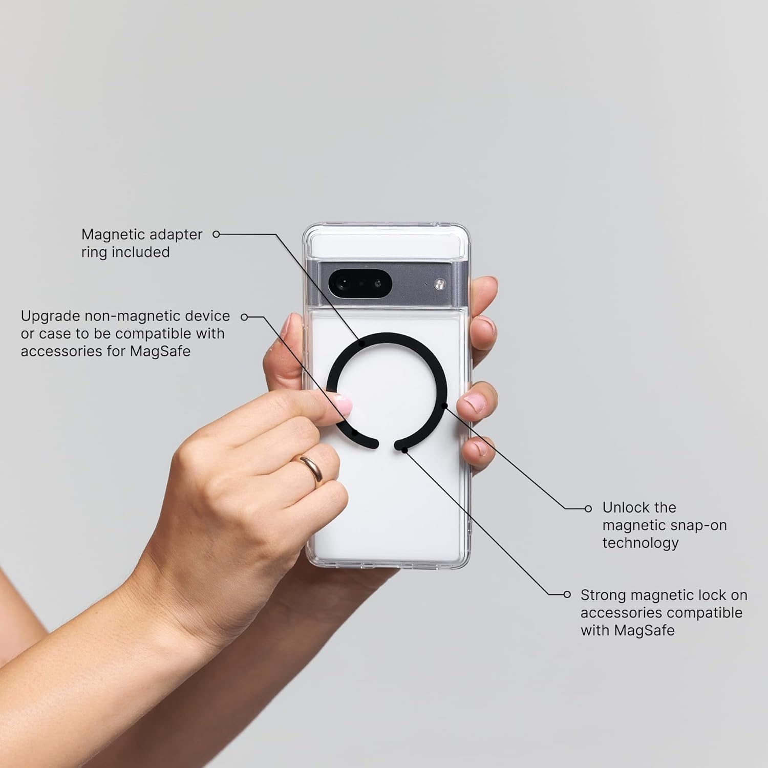 image:imagePopSockets Phone Grip Blushing Pink PopSockets PopGrip for MagSafeMagnetic PopWallet
