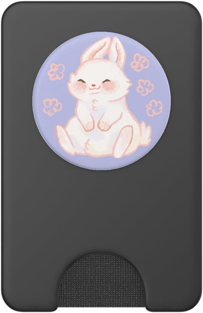 image:imagePopSockets Phone Grip Fluffy Bunny PopSockets PopGrip for MagSafeMagnetic PopWallet