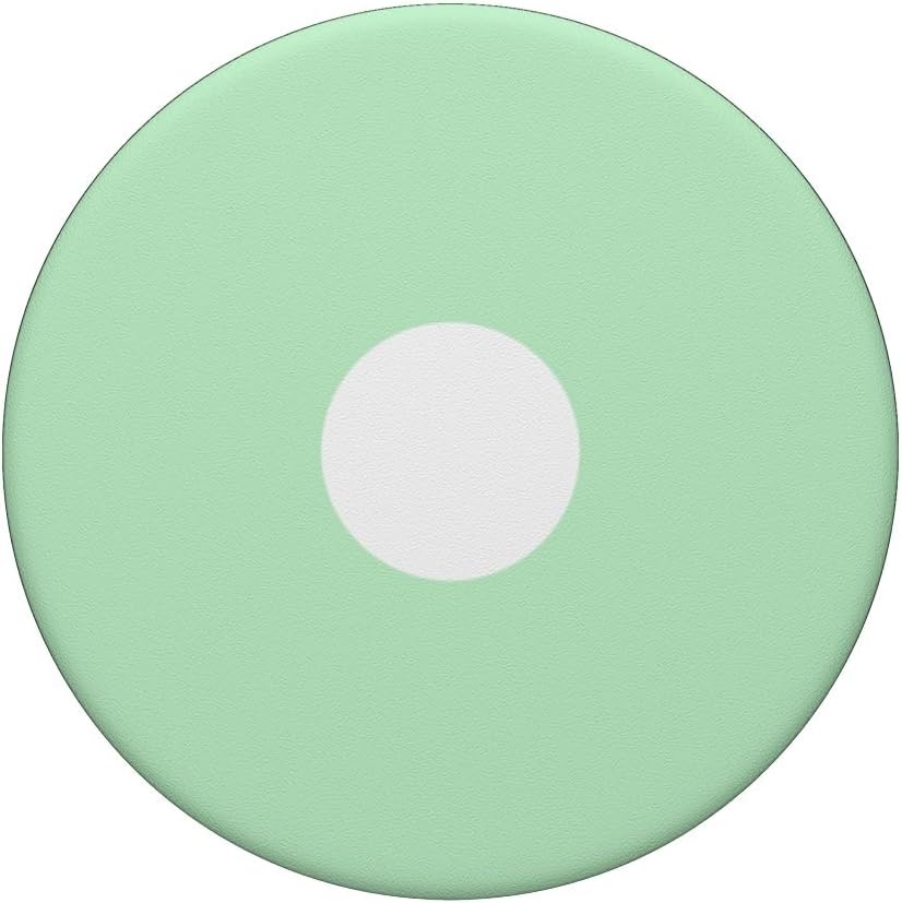 image:imagePopSockets Phone Grip Green amp White Dot PopSockets PopGrip for MagSafeAdhesive PopGrip