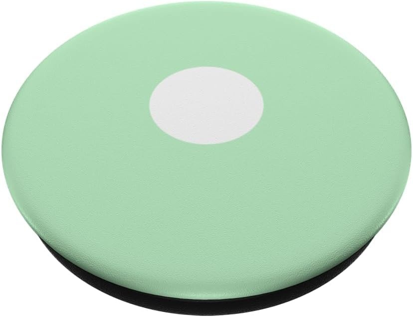 image:imagePopSockets Phone Grip Green amp White Dot PopSockets PopGrip for MagSafeAdhesive PopGrip